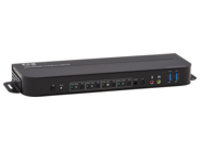 Tripp Lite 4-Port DisplayPort KVM with Dual Console Ports (DP and HDMI), 4K 60Hz 4:4:4, DP1.4 with IR Remote
