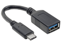 Tripp Lite USB Type-C to USB Type-A Adapter Cable, M/F, 3.1, Gen 1, 5 Gbps, USB-IF, 6 in.