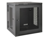 Eaton Tripp Lite Series 12U Wall Mount Rack Enclosure Server Cabinet Hinged Doors/Sides
