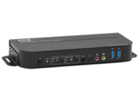 Tripp Lite DisplayPort USB KVM Switch 2-Port 4K 60Hz HDR DP 1.4 USB Cables