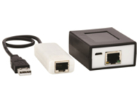 Tripp Lite USB over Cat5/Cat6 Extender Kit 4-Port with Power over Cable