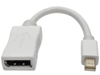 Tripp Lite 6in Mini DisplayPort to DisplayPort Adapter Converter 4K@60Hz 6&quot;