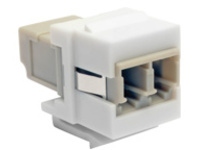Tripp Lite Duplex Multimode Fiber Coupler, Keystone Jack