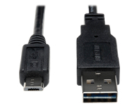 Tripp Lite 6ft USB 2.0 High Speed Cable 28/24AWG Reversible A to 5Pin Micro B M/M 6'