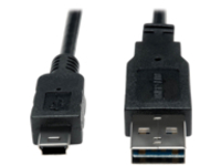 Tripp Lite 6ft USB 2.0 High Speed Cable Reversible A to 5Pin Mini B M/M 6'