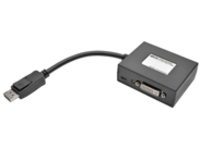Tripp Lite 2-Port DisplayPort to DVI Video Splitter 1080p 1920 x 1080 60Hz