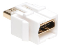 Tripp Lite HDMI Keystone Jack Snap-in Insert Module Coupler F/F White