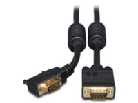Tripp Lite 6ft VGA Coax Monitor Cable with RGB High Resolution Right Angle HD15 M/M 6'