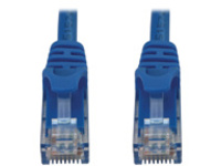Eaton Tripp Lite Series Cat6a 10G Snagless Molded UTP Ethernet Cable (RJ45 M/M), PoE, Blue, 50 ft. (15.2 m)