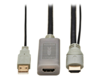 Eaton Tripp Lite Series HDMI Extension Cable with Active Repeater (M/F), 4K 60 Hz, HDR, 4:4:4, HDCP 2.2, 10 ft. (3.1 m), TAA