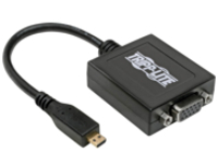 Tripp Lite Micro HDMI to VGA Adapter Converter with Audio Smartphone / Tablet / Ultrabook