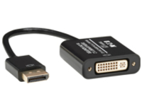 Tripp Lite 6in DisplayPort to DVI Adapter Active Converter M/F DPort 1.2 6"