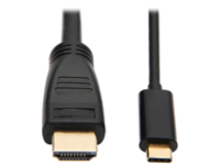 Tripp Lite USB C to HDMI Adapter Cable USB 3.1 Gen 1 4K M/M USB-C Black 6ft