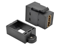 Tripp Lite HDMI Coupler Keystone Panel Mount F/F Black
