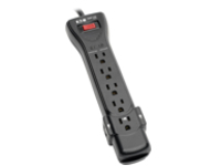 Tripp Lite Protect It! 7-Outlet Surge Protector, 25 ft. Cord, 2160 Joules, Black Housing