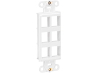 Eaton Tripp Lite Series Center Plate Insert, Decora Style
