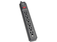 Tripp Lite Surge Protector Power Strip 6 Outlet 15 &#x27; Cord Black 790 J