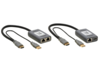 Eaton Tripp Lite Series 1-Port HDMI over Cat6 Extender Kit, Pigtail Transmitter/Receiver, 4K 60 Hz, HDR, 4:4:4, 230 ft. (70.1 m), TAA