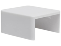 Tripp Lite Raceway Straight Connector for Cable Wiring Duct 20 Pack White