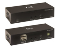 Eaton Tripp Lite Series HDMI over Cat6 Extender Kit with KVM Support, 4K 60Hz, 4:4:4, USB/IR, PoC, HDR, HDCP 2.2, 230-ft. (70.1 m), TAA