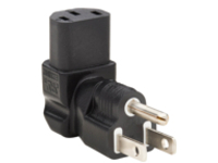 Eaton Tripp Lite Series Down-Angled NEMA 5-15P to C13 Power Cord Adapter