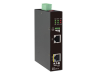 Eaton Tripp Lite Series Industrial Gigabit Ethernet PoE injector, 90W PoE++, 802.3bt, Midspan, -40C to +75C, IP30 housing, Dual 24~57VDC , DIN rail, 1 Port