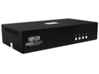Tripp Lite Secure KVM Switch, 4-Port, Dual Head, DisplayPort to DisplayPort, 4K, NIAP PP4.0, Audio, CAC, TAA
