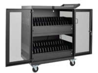 Tripp Lite 32Port AC Charging Cart Storage Station Chromebook Laptop Tablet
