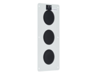 Eaton Tripp Lite Series SmartRack Cable Gland Plate for NEMA-Rated Enclosure Cabinets, 3 Ports (2 in.)