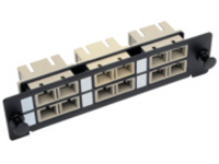 Tripp Lite Toolless Pass-Through Fiber Patch Panel MMF/SMF 6 SC Connectors