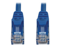 Eaton Tripp Lite Series Cat6a 10G Snagless Molded UTP Ethernet Cable (RJ45 M/M), PoE, Blue, 25 ft. (7.6 m)