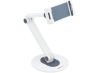Eaton Tripp Lite Series Full-Motion Flexible Long-Arm Desktop Smartphone and Tablet Mount, White