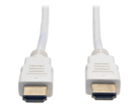 Tripp Lite 3ft High Speed HDMI Cable Digital Video with Audio 4K x 2K M/M White 3&#x27;