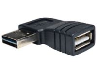 Tripp Lite USB 2.0 High Speed Adapter Reversible A to Right Angle A M/F