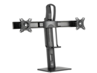 Eaton Tripp Lite Series Precision-Placement Desktop Mount with Antimicrobial Tape for 17" to 27" Displays