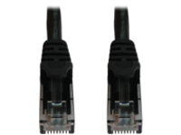 Eaton Tripp Lite Series Cat6a 10G Snagless Molded UTP Ethernet Cable (RJ45 M/M), PoE, Black, 50 ft. (15.2 m)