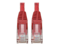 Eaton Tripp Lite Series Cat6 Gigabit Snagless Molded (UTP) Ethernet Cable (RJ45 M/M), PoE, Red, 4 ft. (1.22 m)