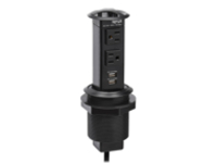 Eaton Tripp Lite Series Power It! 2-Outlet Pop-Up Power and Charging Dock