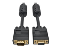 Eaton Tripp Lite Series VGA Monitor Extension Cable Coax High Resolution M/F 1080p 3ft 3'