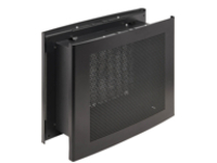 Eaton Tripp Lite Series Wiring Closet Through-Wall Air Duct, Built-in Filter, Black