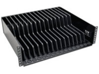 Tripp Lite 3U Rack Mount Tablet/iPad/Laptop Chrombook Storage Shelf