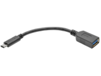 Tripp Lite 6 Inch USB 3.1 Gen 1 5 Gbps Cable USB Type-C USB-C to USB Type A M/F 6&quot;