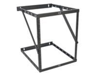 Tripp Lite 8U 12U 22U 2 Post Open Frame Rack Cabinet Expandable 23.5" Depth Wall Mount