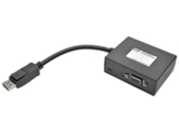 Tripp Lite 2-Port DisplayPort to VGA Video Splitter 1080p 1920 x 1080 60Hz