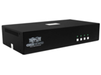 Tripp Lite Secure KVM Switch, 4-Port, Dual Head, DVI to DVI, NIAP PP4.0, Audio, CAC, TAA