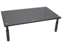 Eaton Tripp Lite Series Monitor Riser Stand Desktop Metal Height Adjustable Black 18x11