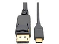 Eaton Tripp Lite Series USB-C to DisplayPort Cable, 4K @ 60Hz, Thunderbolt 3, USB Type C, USB-C, USB Type-C, 6&#x27; 6ft.