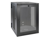 Tripp Lite 18U Wall Mount Rack Enclosure Server Cabinet w Hinged Acrylic Window