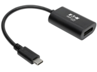 Tripp Lite USB C to DisplayPort Video Adapter Converter 4K x 2K @ 60Hz, Black, USB Type C to DP, USB-C, USB Type-C 6in