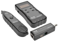 Eaton Tripp Lite Series Cable Tester Wire Tracker Lngth Fault Location RJ45 RJ11 BNC USB